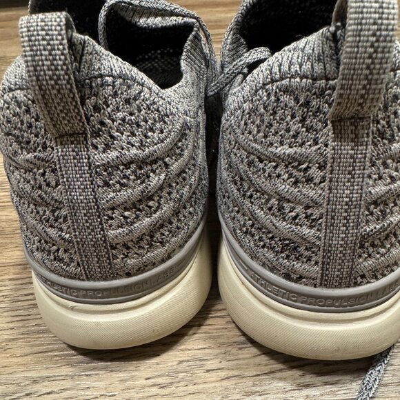 ATHLETIC PROPULSION LABS APL TECHLOOM WAVE RUNNING SHOES SIZE 13 GREY/WHITE - Picture 4 of 7